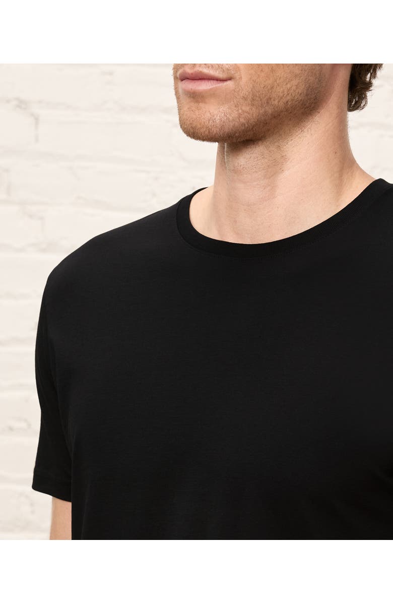 Pact Organic Cotton Men's Softspun Essential Crewneck Tee, Alternate, color, Black