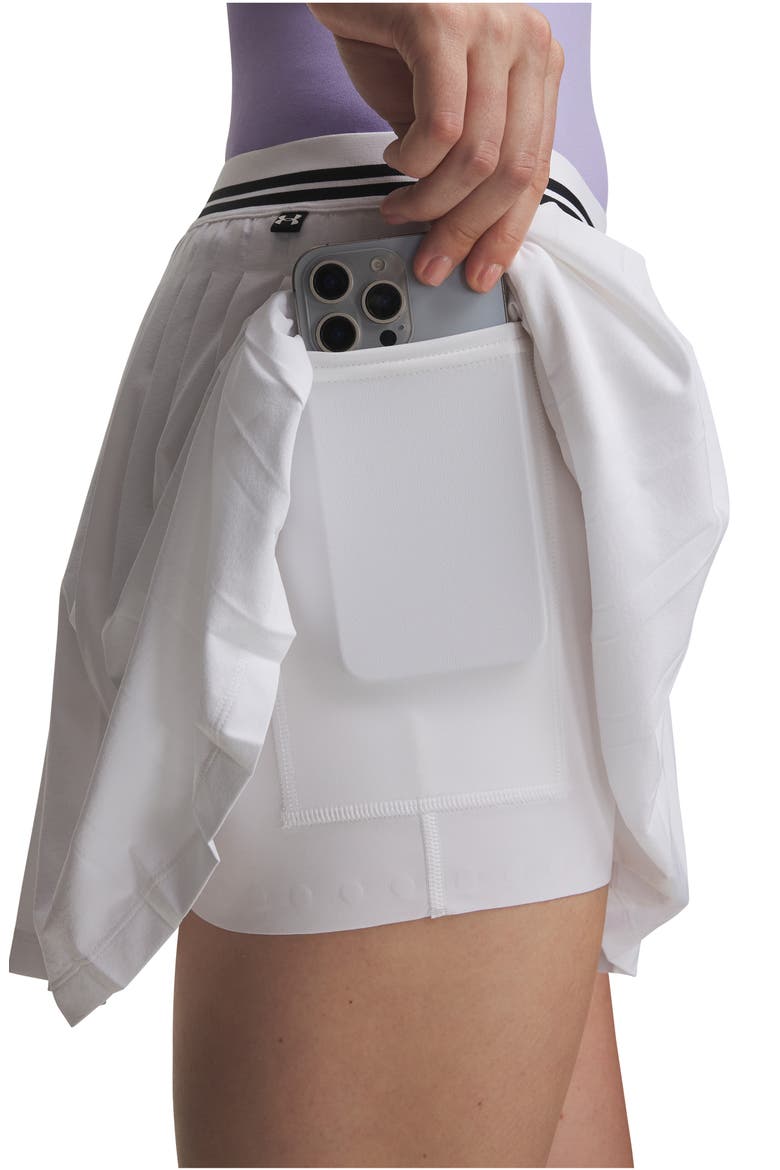 Golf Pleated Skort, Alternate, color, WHITE