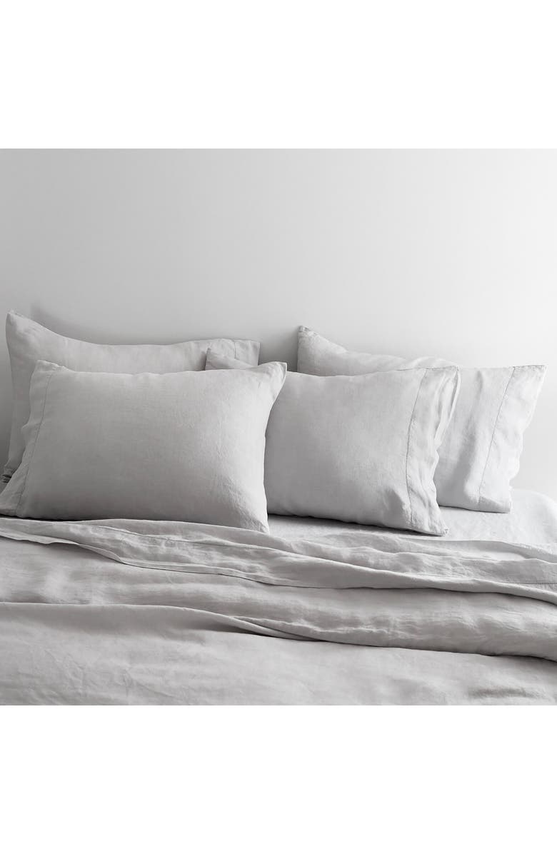 THE CITIZENRY Stonewashed Linen Duvet Cover, Alternate, color, 