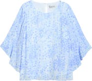 KASPER Ruffle Sleeve Top