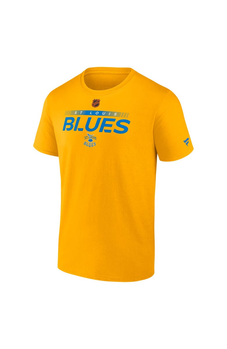 FANATICS Men's Fanatics Branded Yellow St. Louis Blues Special Edition 2.0 Authentic Pro T-Shirt, Alternate, color, Yellow