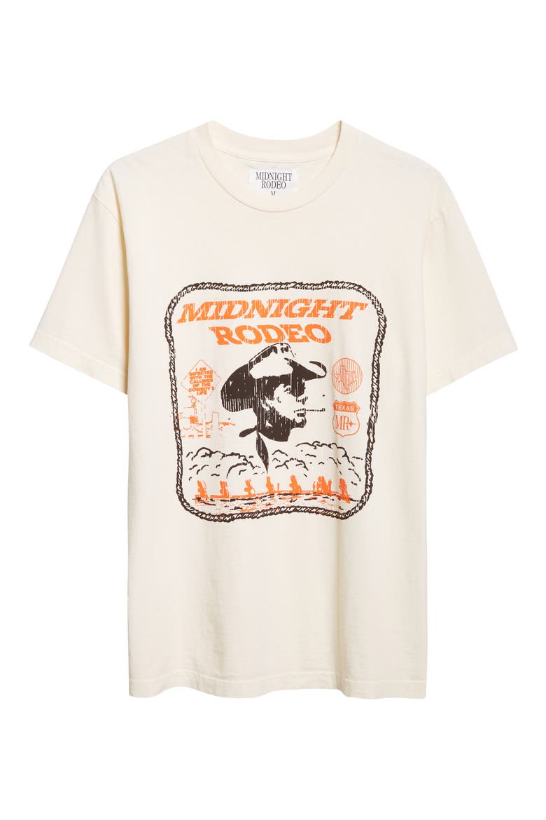 Western Graphic T-Shirt, Alternate, color, CREAM