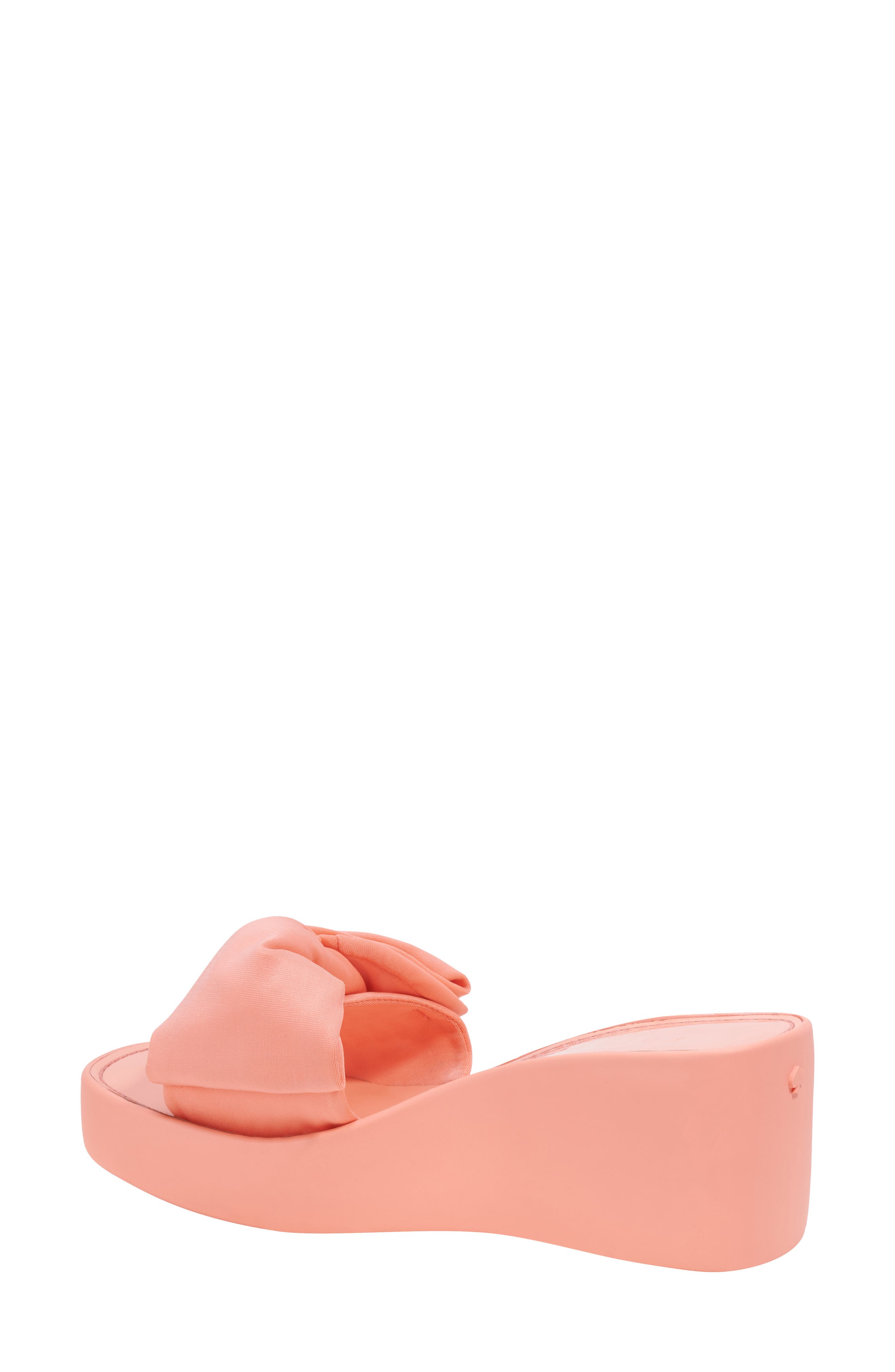 Kate Spade New York bikini platform wedge sandal, Alternate, color, Melon Ball