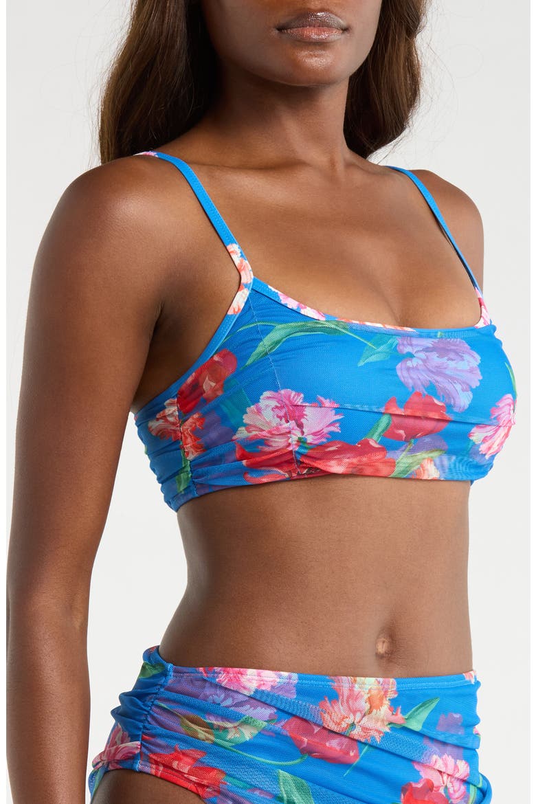 Mazina Bikini Top, Alternate, color, BLUE/ RED