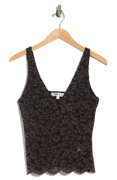 Scallop Edged Bust Corset Top