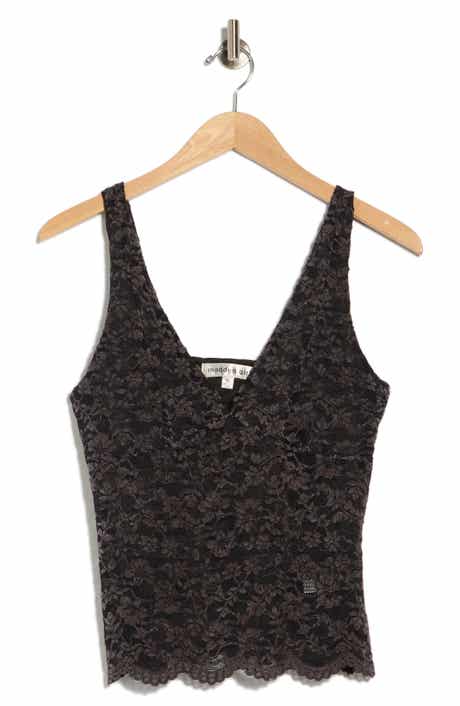 Scallop Edged Bust Corset Top