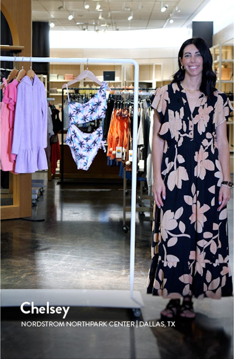 Kids' Cutout One-Piece Swimsuit, sales video thumbnail