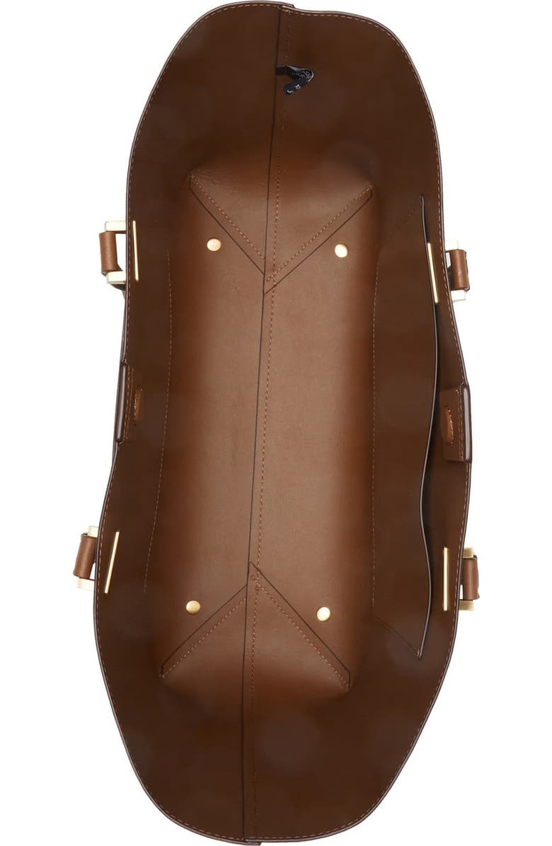 Donna Karan New York Karla Leather East/West Tote, Alternate, color,