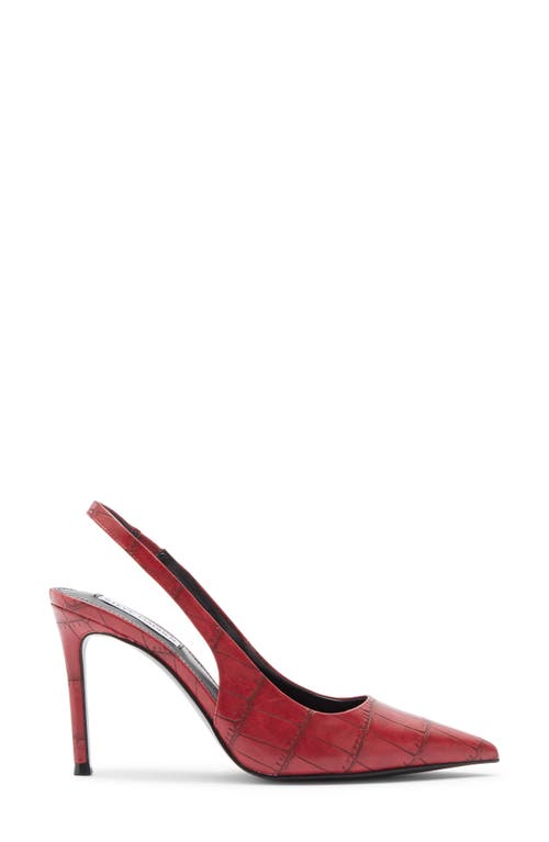 Steve Madden Juliya Slingback Pump In Red