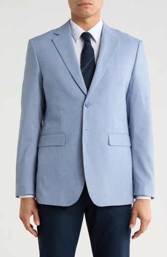 Slim Fit Plaid Sport Coat