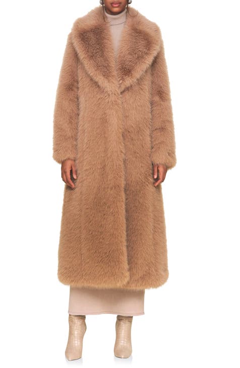 Women s Long Faux Fur Coats Nordstrom