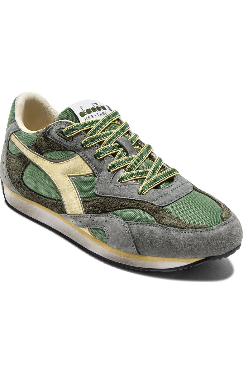 Diadora Equipe Revenge Used Sneaker, Main, color, Golf Club Green
