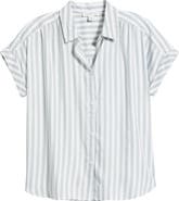 beachlunchlounge Darby Short Sleeve Button-Up Shirt