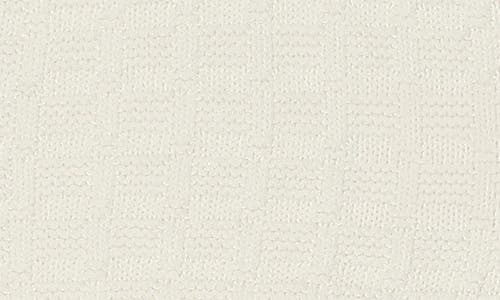 Maniere Manière Kids' Tiny Tiles Sweater & Pants Set In White