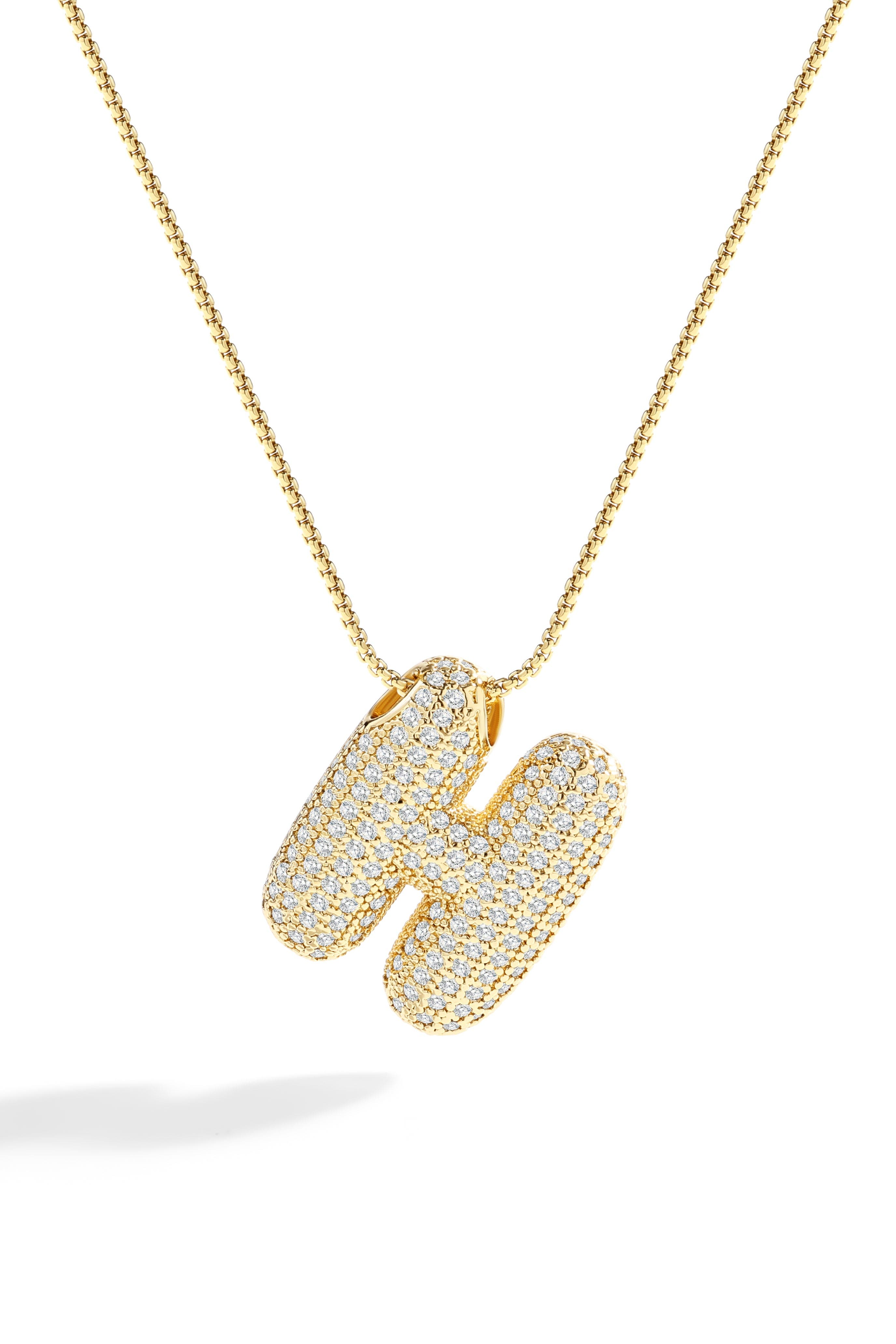 18k Gold / Letter H
