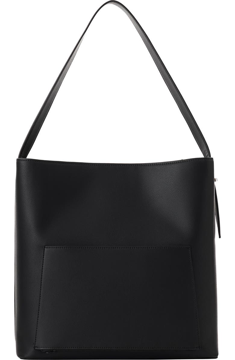 Béis The Wicked Faux Leather Tote, Alternate, color,