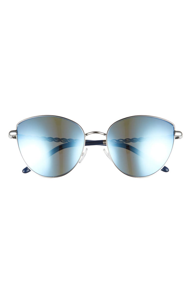 Tory Burch 56mm Cat Eye Sunglasses, Main, color,