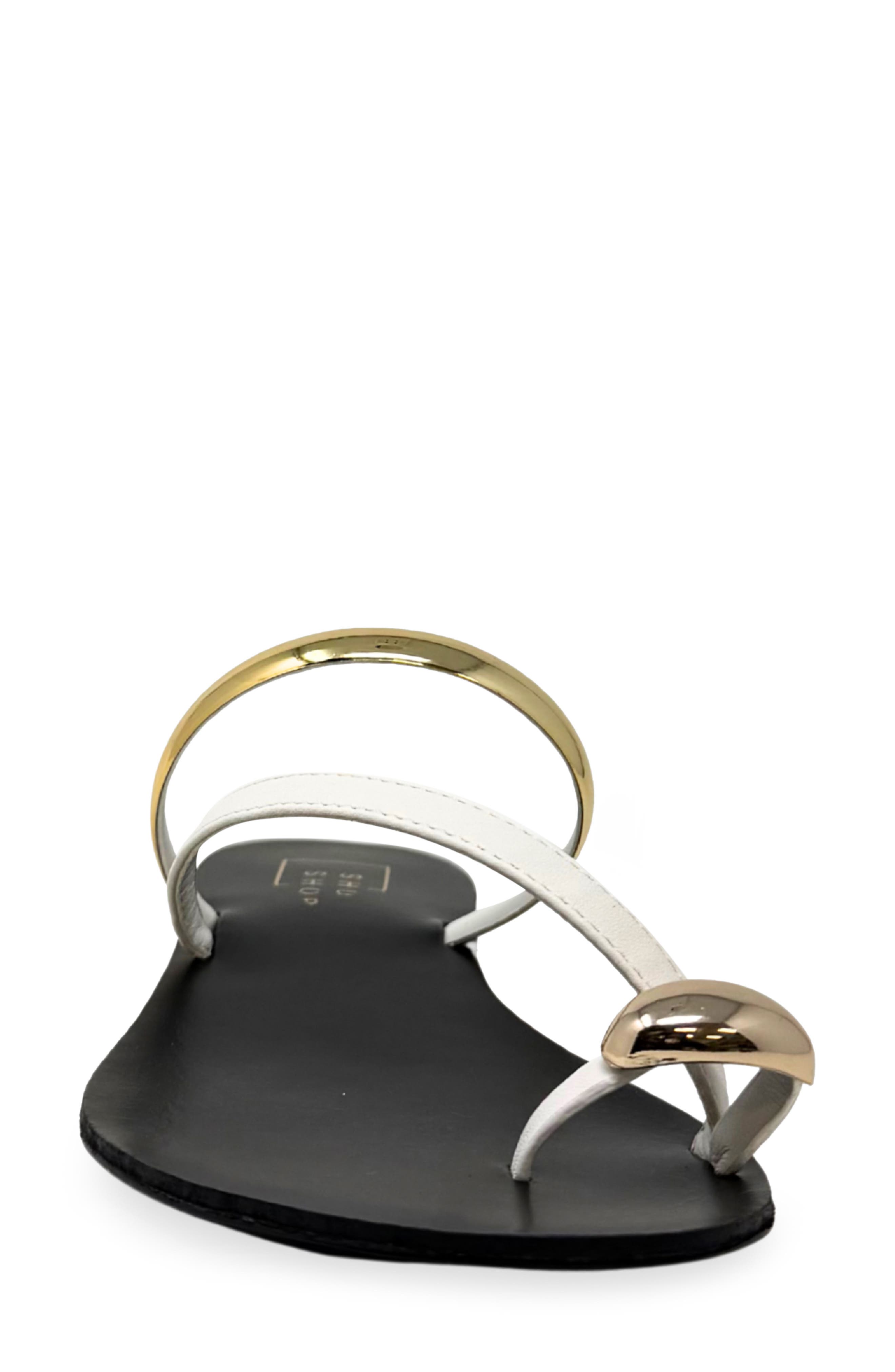 Brenda Slide Sandal, Alternate, color, BONE
