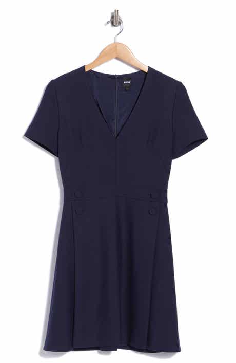 Dahelga V-Neck Short Sleeve Dress