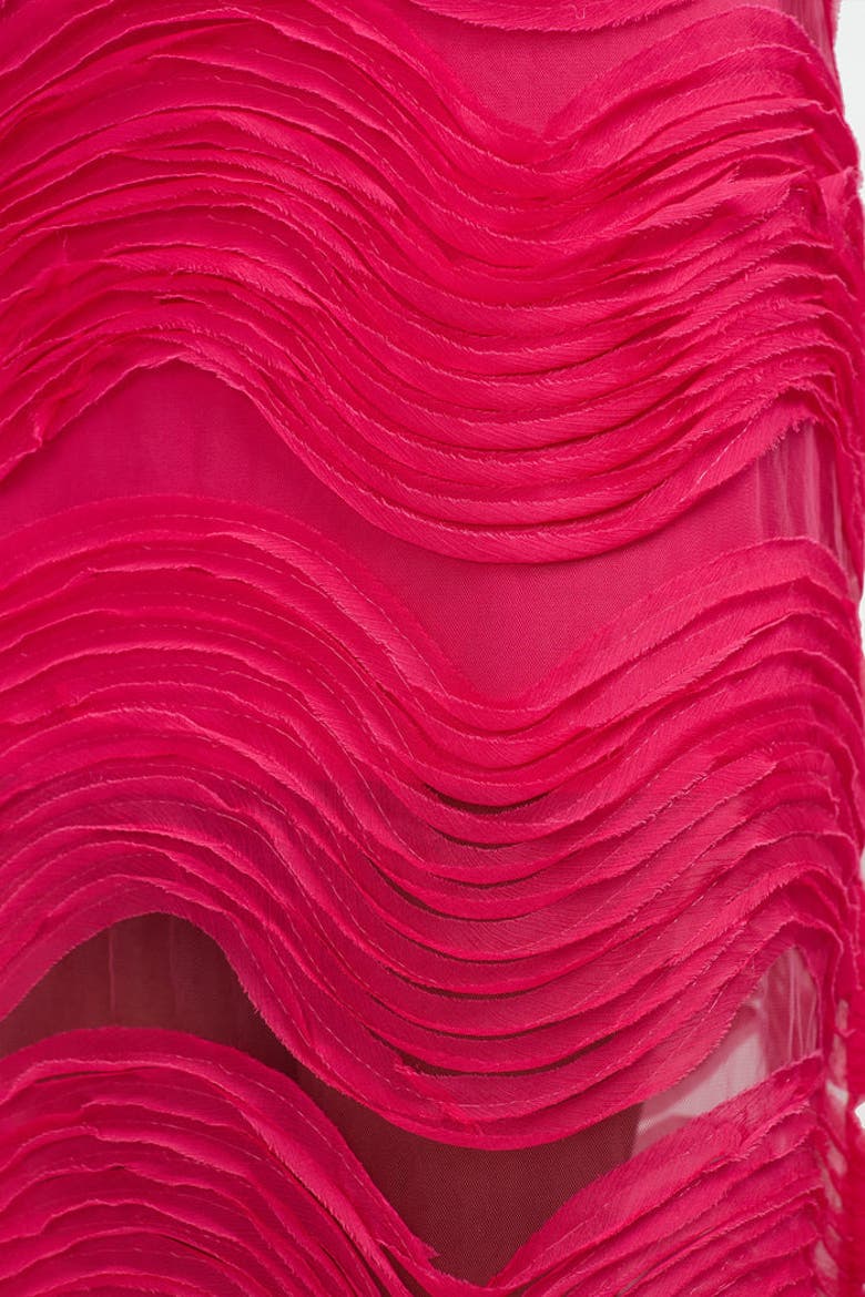 Belisama Dress, Alternate, color, Magenta Milano