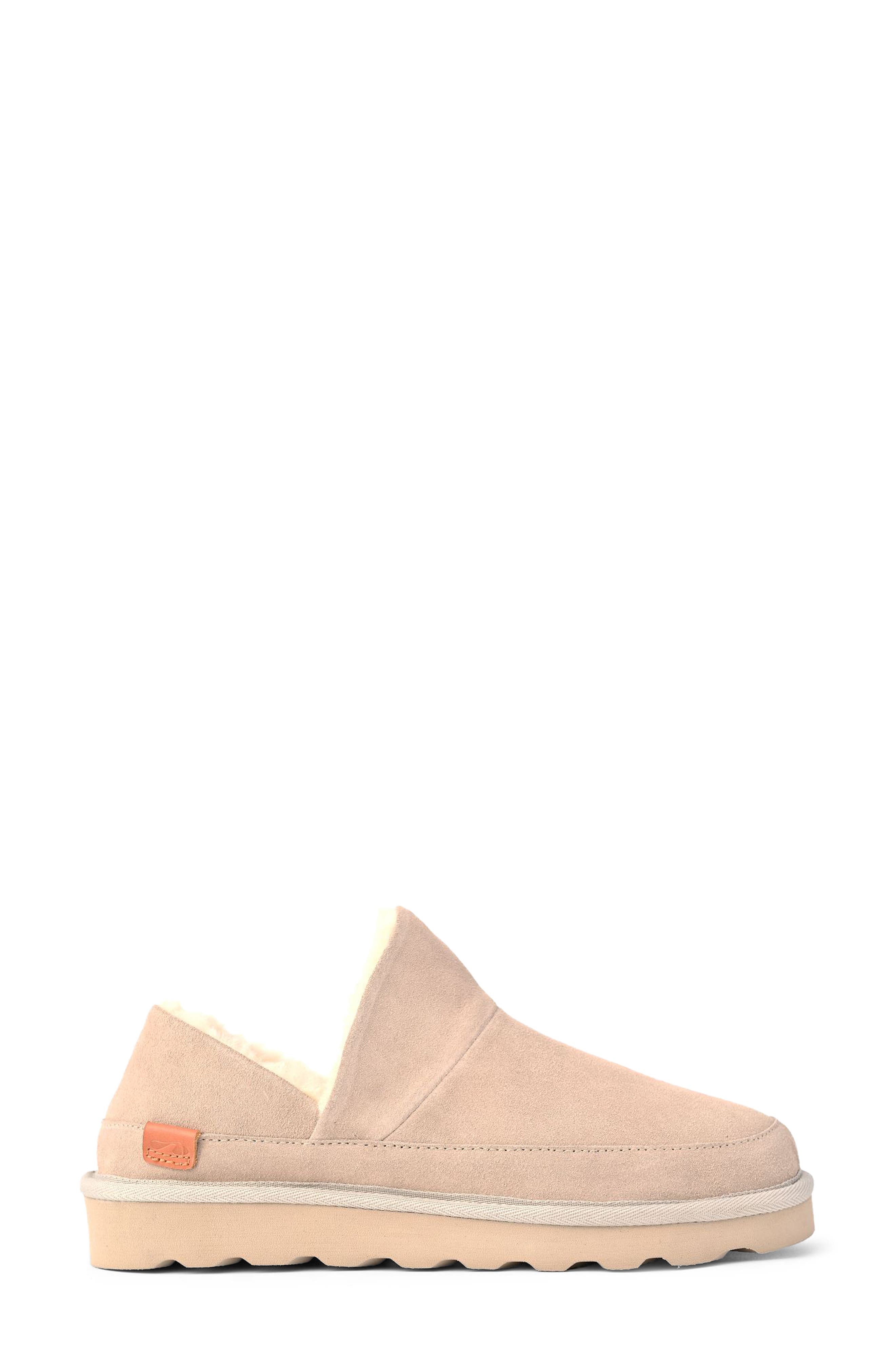 Alaska Suede Slipper, Alternate, color, GRAY II