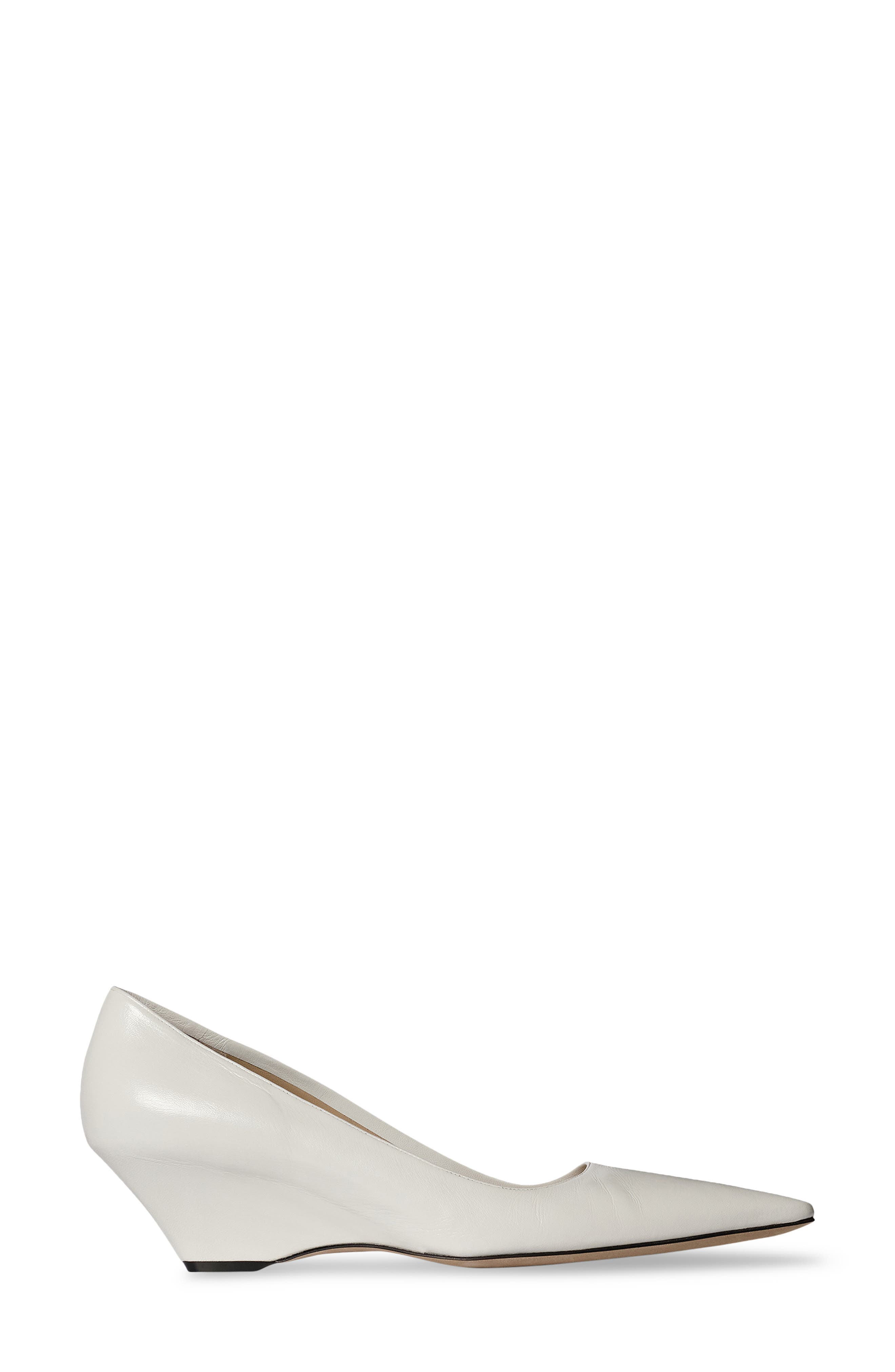 Liisa Wedge Pump, Alternate, color, OPTIC WHITE