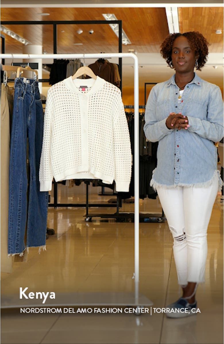 Mesh Cardigan, sales video thumbnail