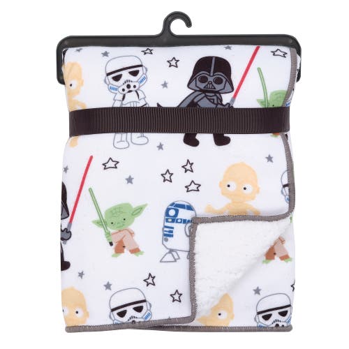 Lambs & Ivy Star Wars Classic Fleece Baby Blanket In Multi