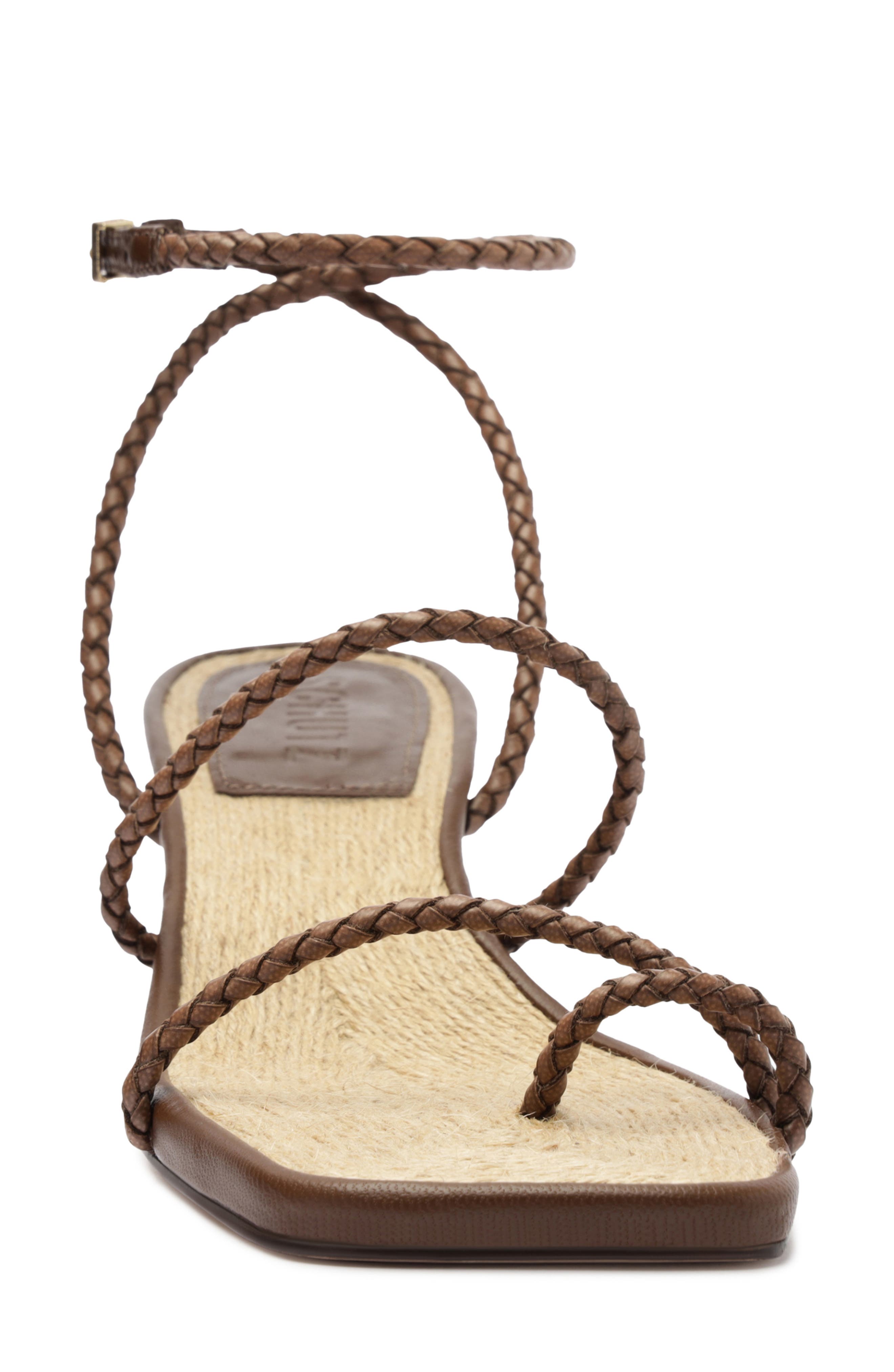 Schutz Kaya Ankle Strap Sandal, Alternate, color, 