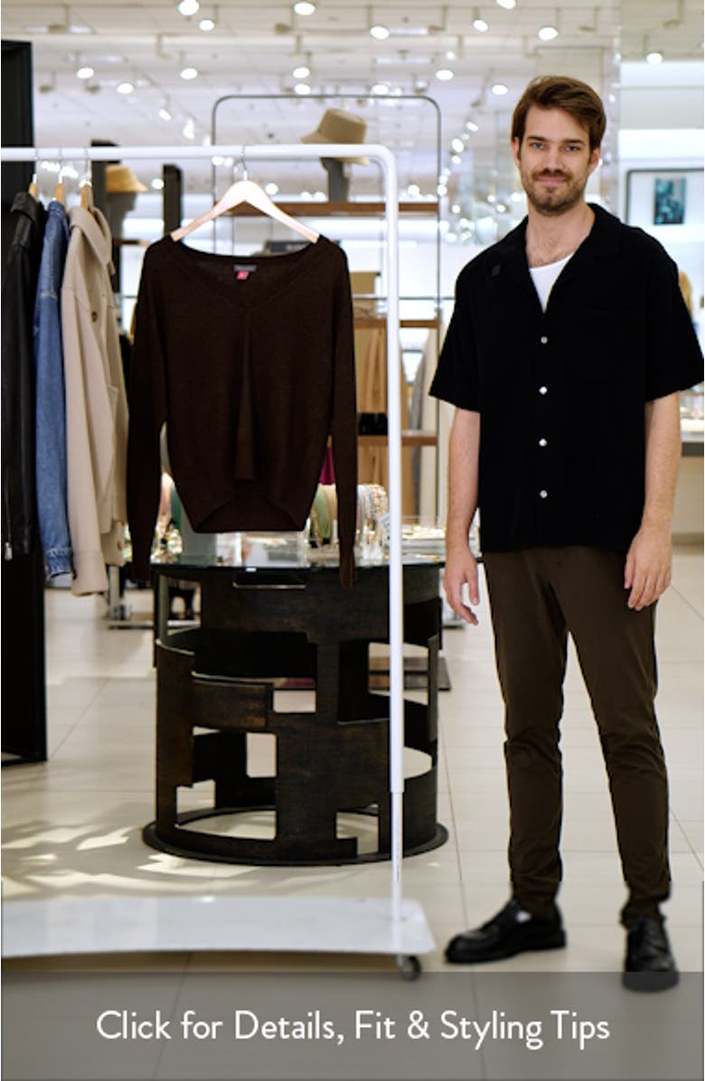 Long Sleeve V-Neck Sweater, sales video thumbnail