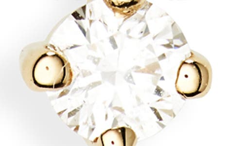 MARIA TASH MARIA TASH PRONG SET DIAMOND DRAPE THREADED SINGLE STUD EARRING 