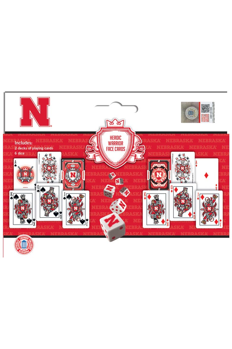 Nebraska Playing Cards & Dice, Alternate, color, Multicolor