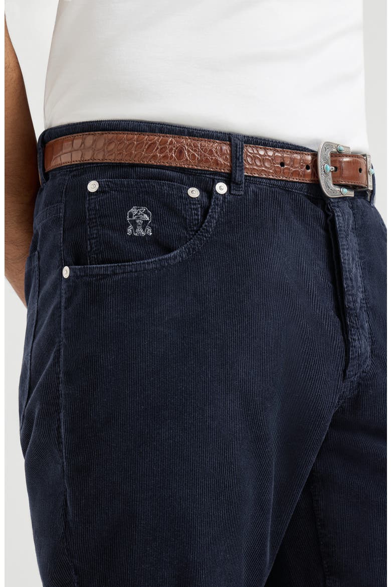 Five-pocket trousers, Alternate, color, Dark Denim