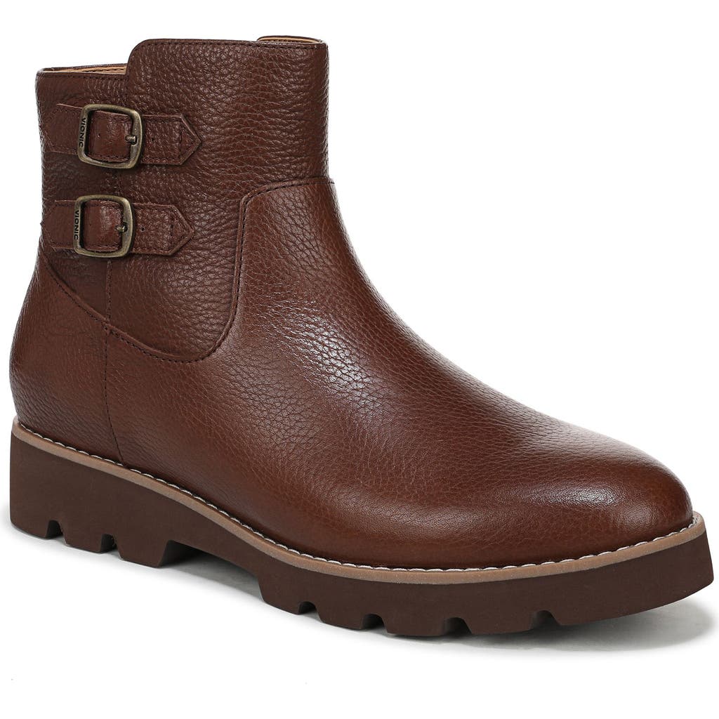 Vionic Carissa Bootie In Brown
