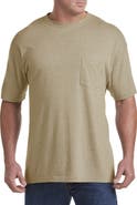 Harbor Bay by DXL Big & Tall Moisture-Wicking Pocket T-Shirt
