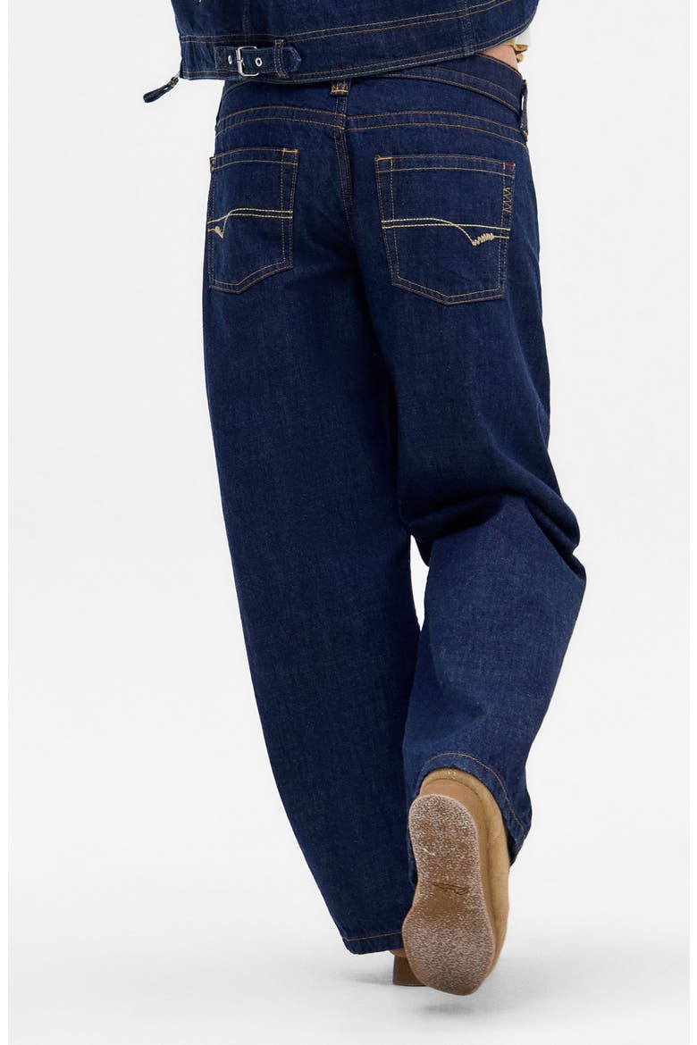 Kayla Aruba Wide Leg Jeans, Alternate, color, RINSE