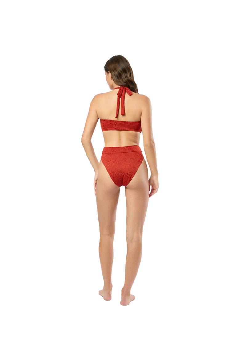 Ivy Bikini Bottom, Alternate, color, DARK RED
