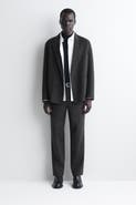 COS Double-faced Wool-blend Straight-leg Pants