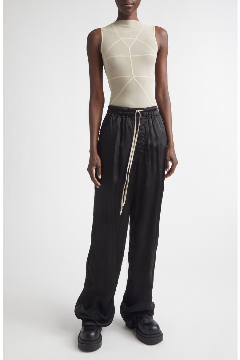 Temple Sleeveless Tulle Top, Alternate, color, SAND