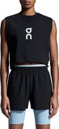 On Club Logo Crop Muscle Tank