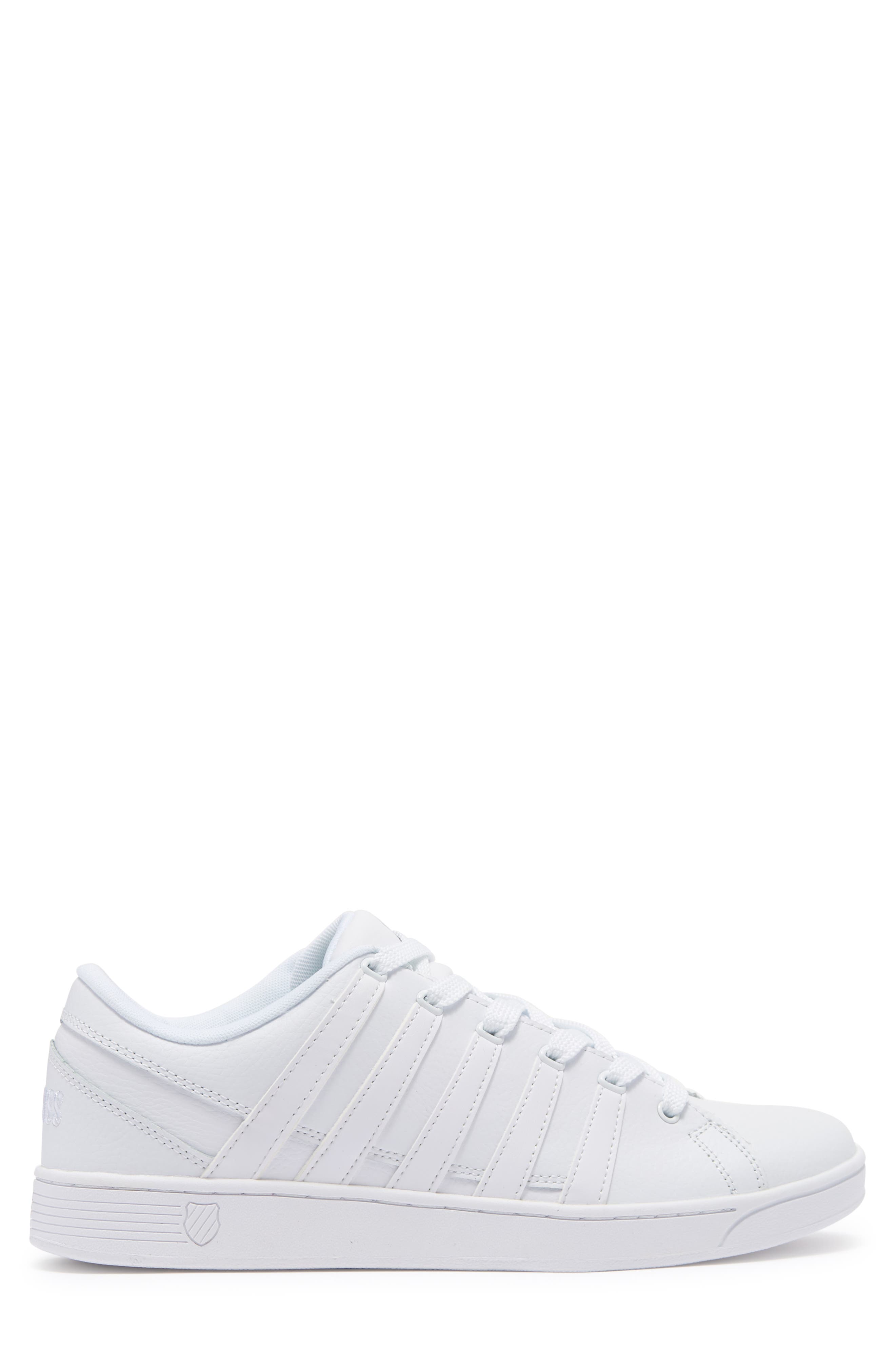 Ramli Court Sneakers, Alternate, color, WHITE/WHITE