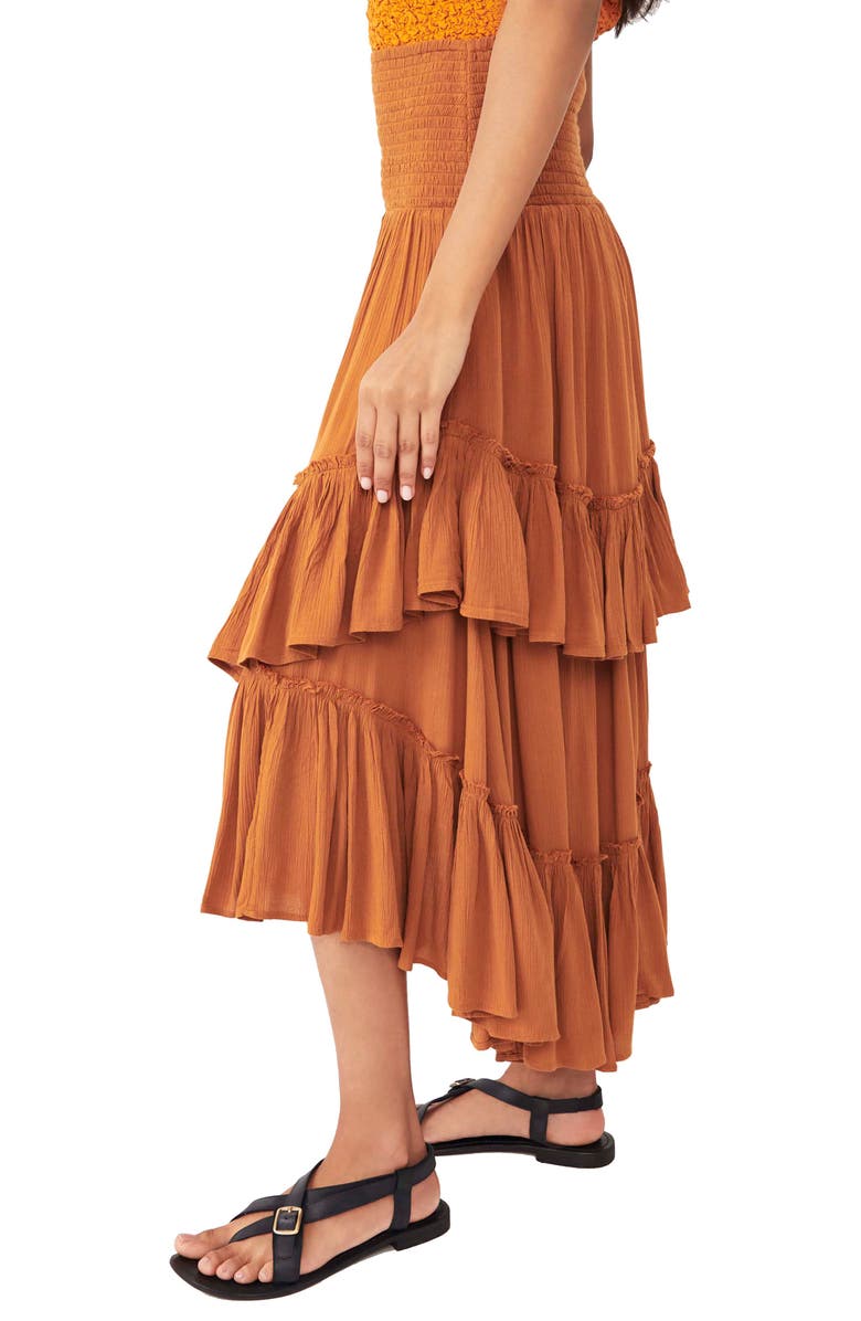 Free People Convertible Maxi Skirt, Alternate, color,