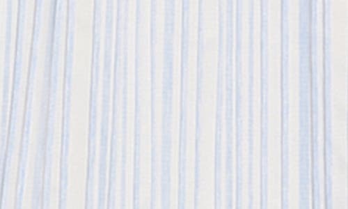 London Times Ruffle Sleeve Tiered Sundress In White