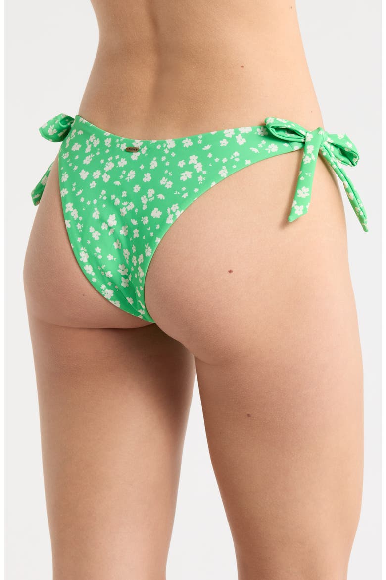 Surf Side Tie Side Bikini Bottoms, Alternate, color, LIGHT GREEN