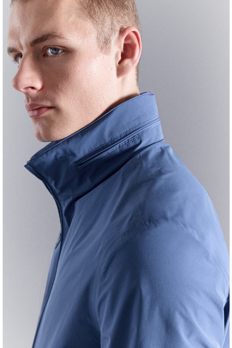Waterproof Zip Front Jacket, Alternate, color, VIBRANT BLUE