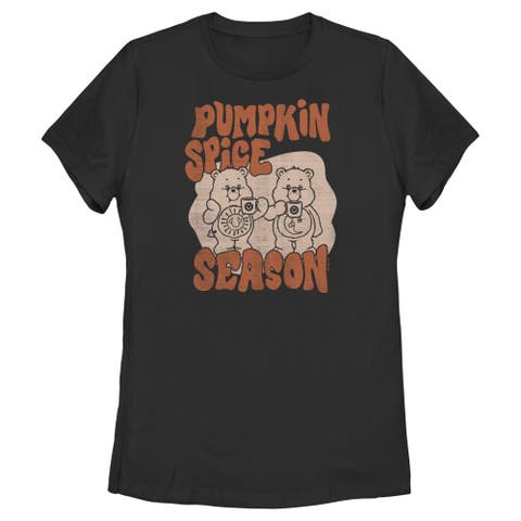 Women's Care Bears Pumpkin Spice Season  Graphic T-Shirt