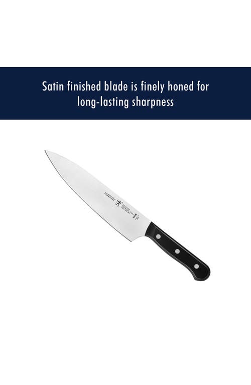 Henckels Cutlery Solution 10-piece Knife Block Set In Black