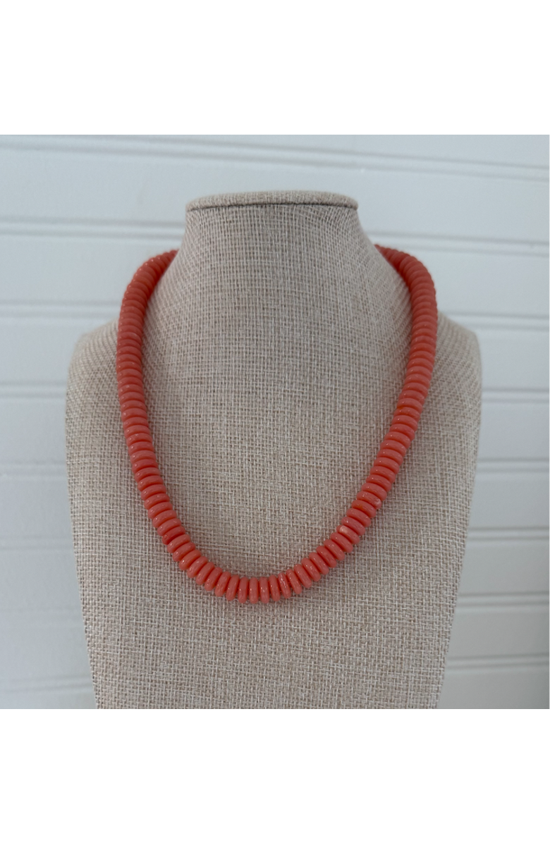 Erin McDermott Jewelry Papaya Kiss Necklace, Alternate, color, Orange