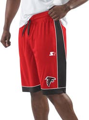 STARTER Men's Starter Red Atlanta Falcons Throwback Fan Favorite Shorts