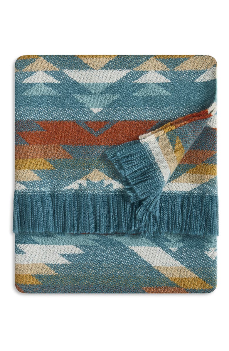Pendleton Summerland Jacquard Throw Blanket, Main, color,